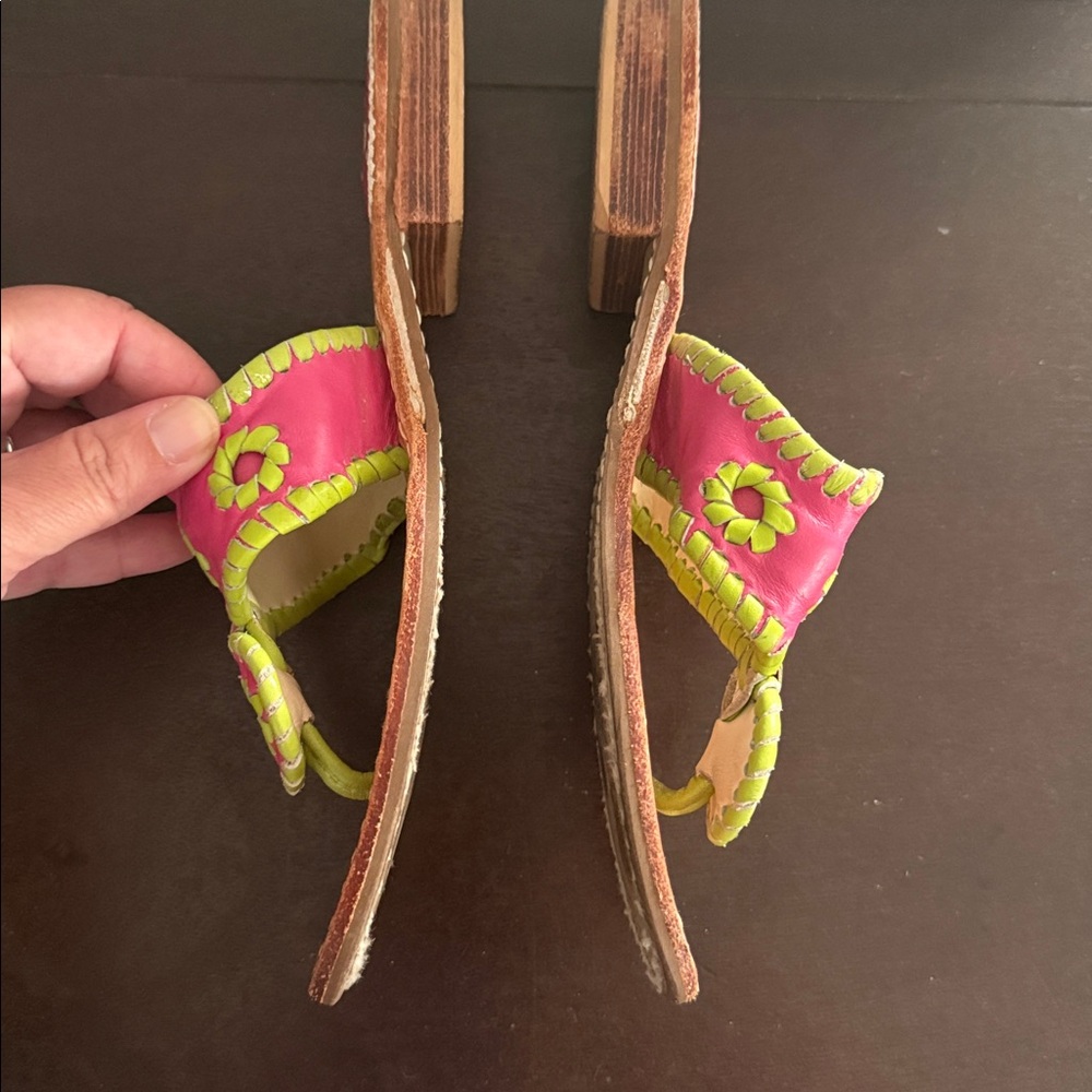 Jack Rogers Jacks Flat Sandals Size 6 - Picture 3 of 9